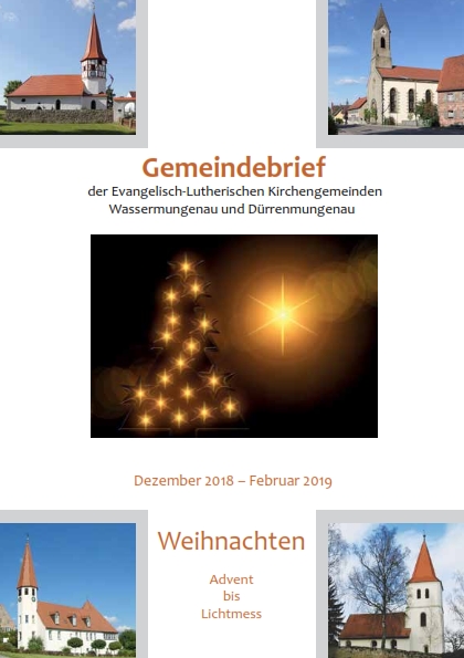 Gemeindebrief Winter 2018